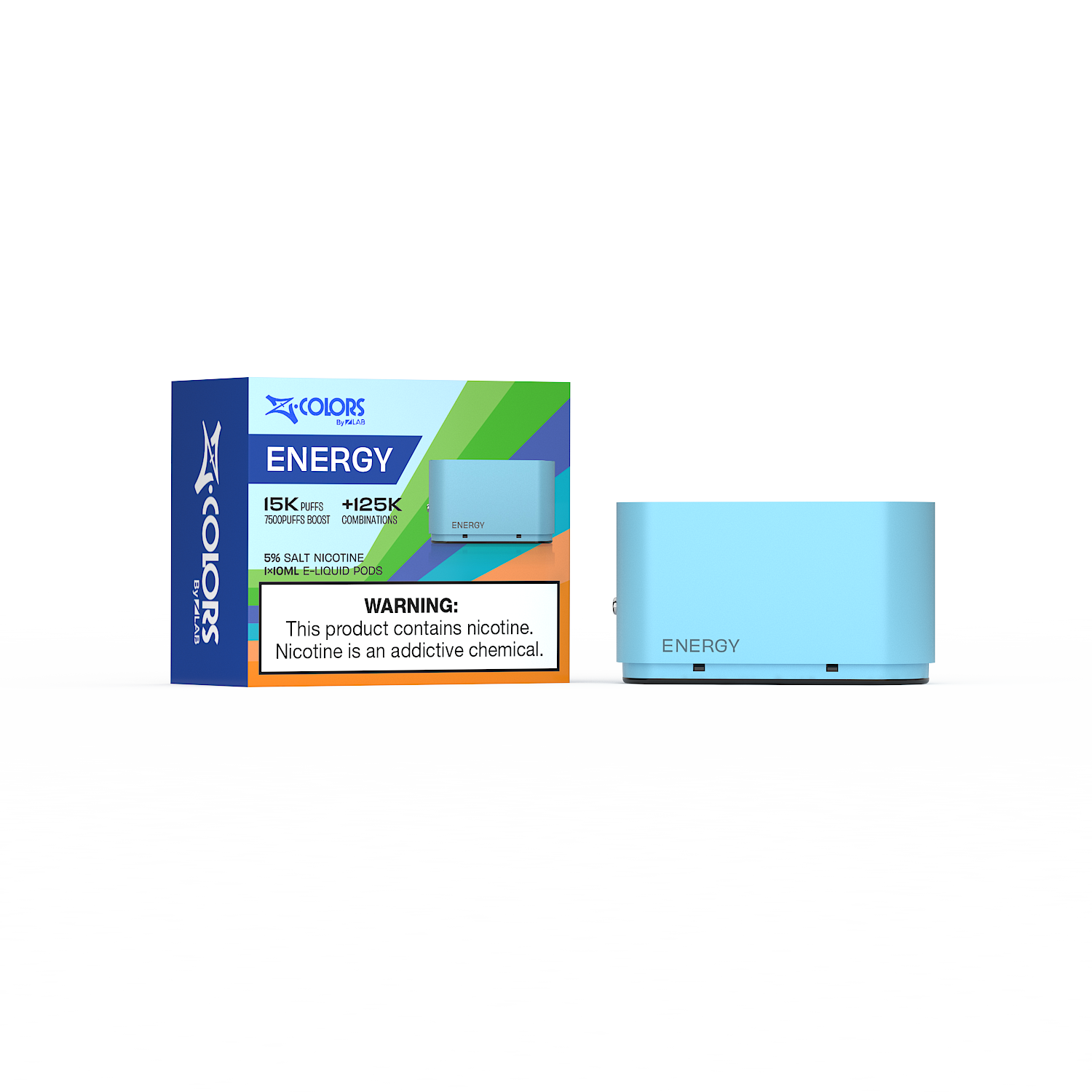 Z colors - Energy (Zero Nicotine) – Ziip Stick