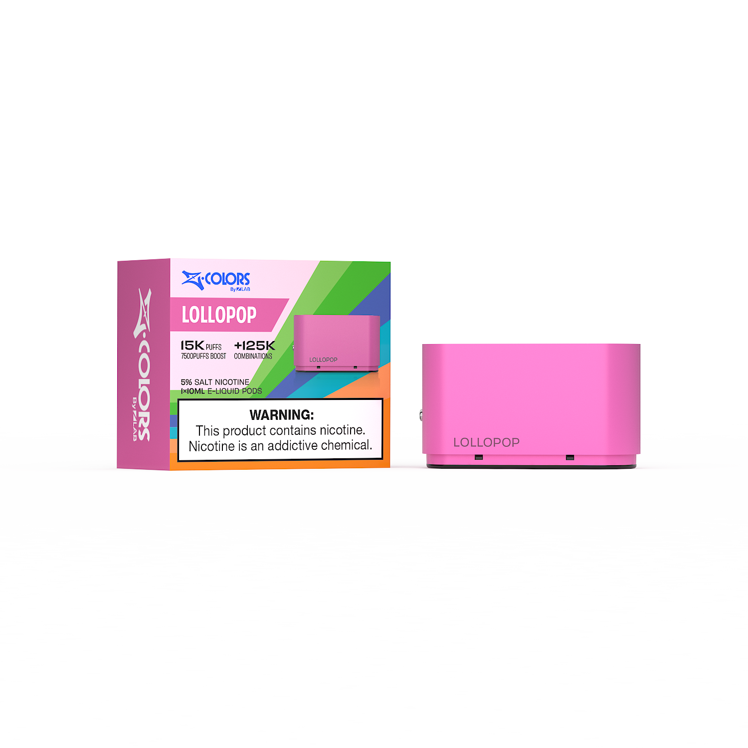 Z colors - Lollipop (Zero Nicotine) – Ziip Stick