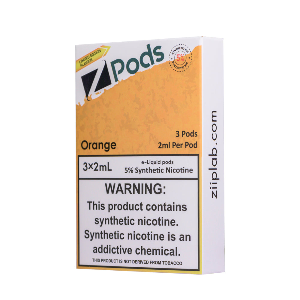 Z pods - Orange Ziip Stick Z pods - Orange Ziip Stick