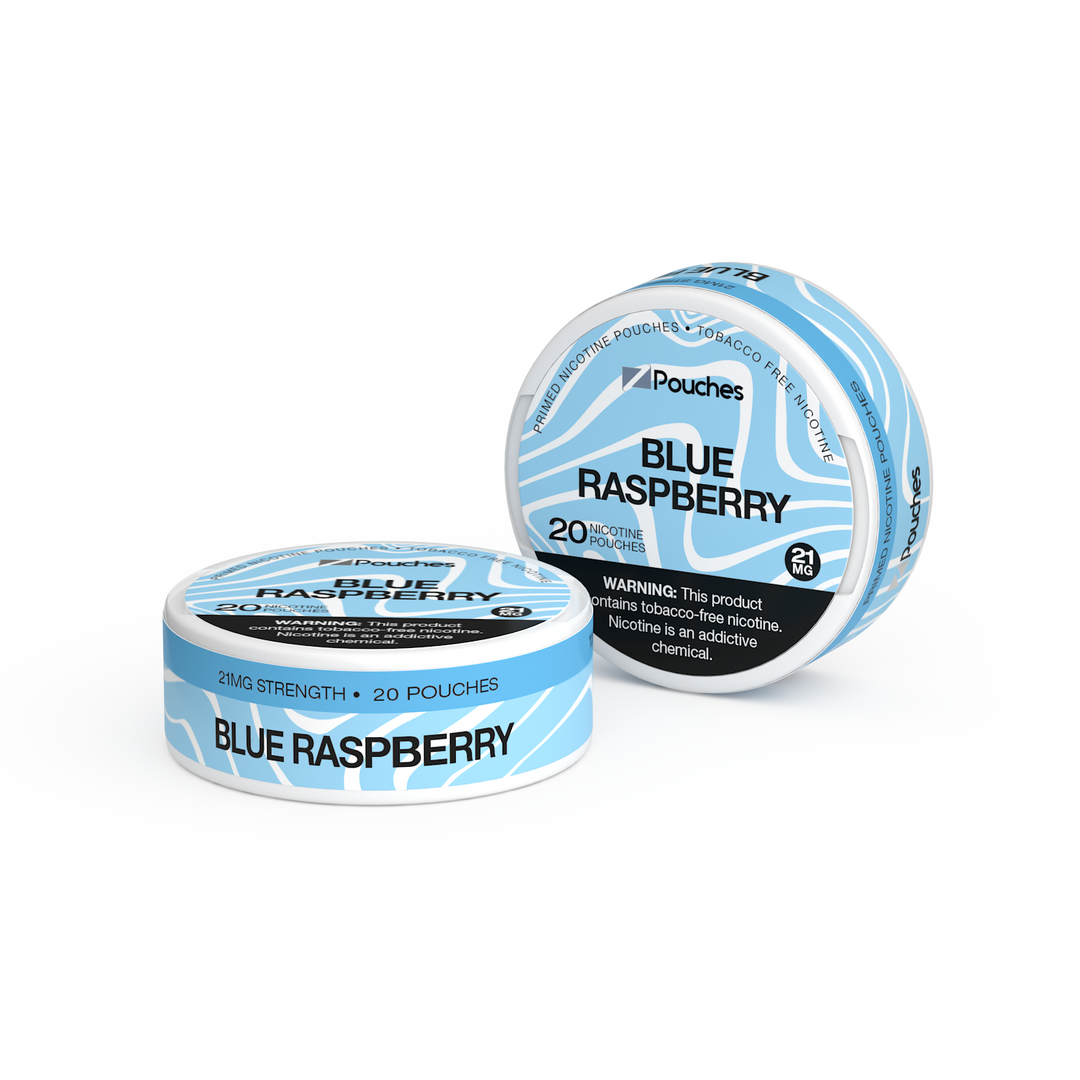 Z Pouches - Blue Raspberry - 21mg – Ziip Stick