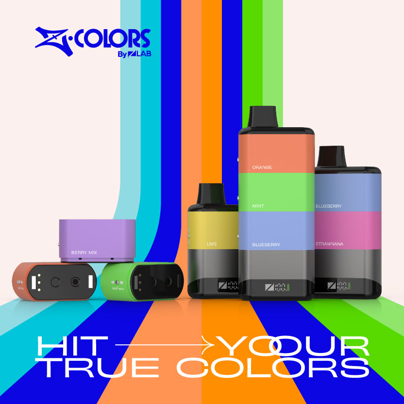 Build your custom flavor with ZColors stackable vape pods Ziip Stick Build your custom flavor with ZColors stackable vape pods Ziip Stick