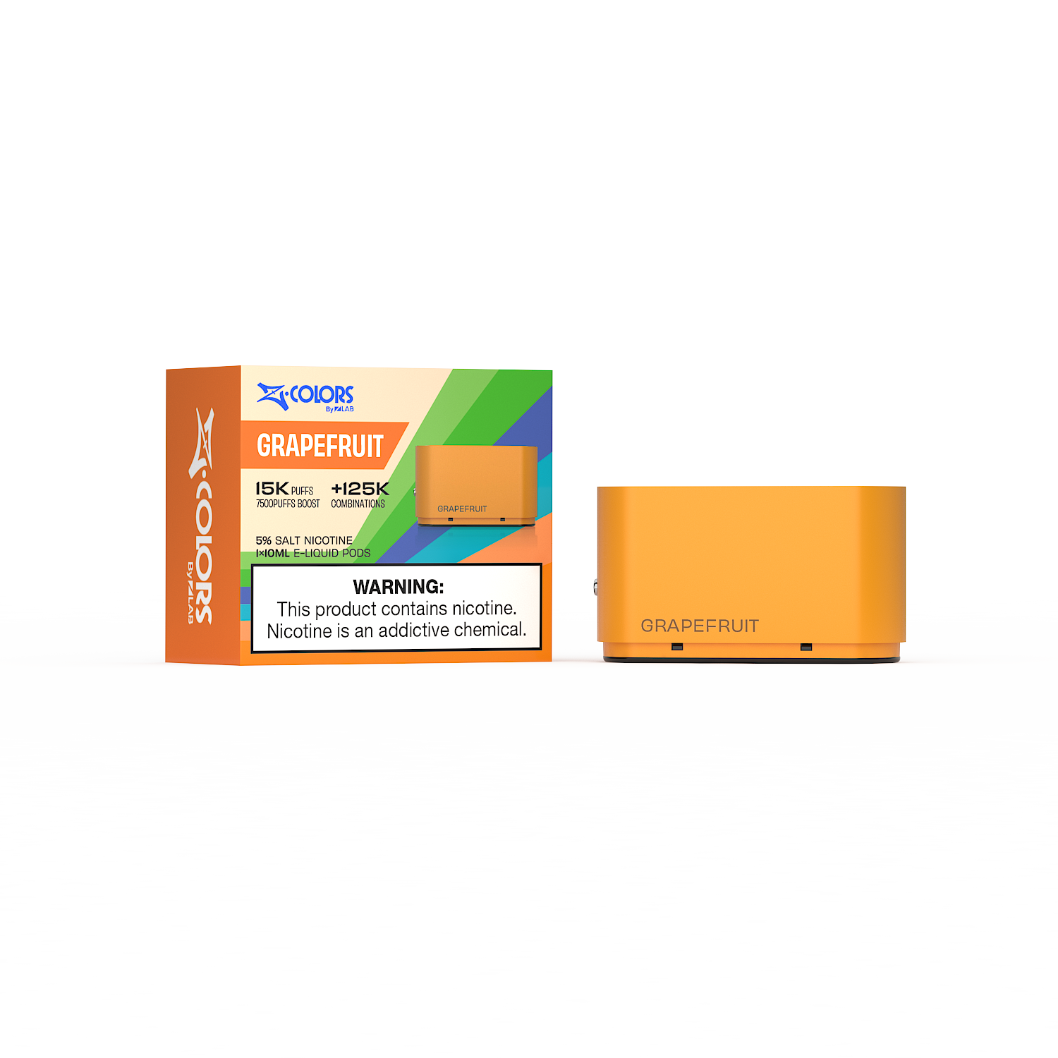 Z colors - Grapefruit (Zero Nicotine) – Ziip Stick