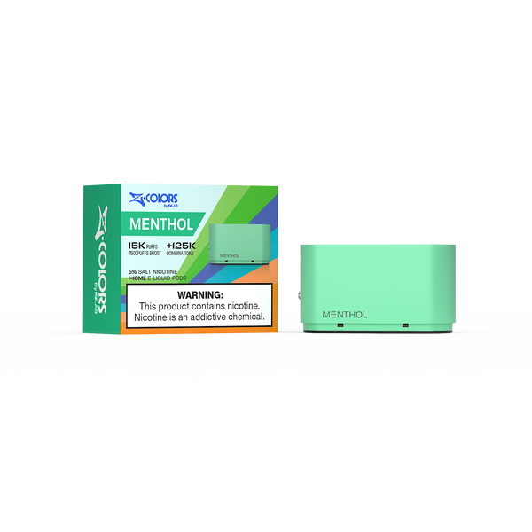 nicotine menthol vape Z colors