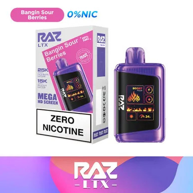 RAZ LTX 25K Disposable 0 Nicotine