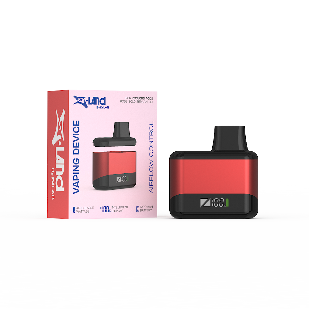 Zland Vape Battery - Red