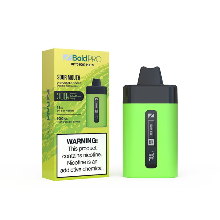 Z bold - Sour Mouth - 5000 puffs – Ziip Stick
