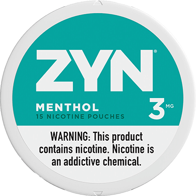 Zyn Nicotine Pouches - Menthol - 3mg