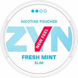 Zyn Slim Nicotine Pouches - Fresh Mint - 6.5mg