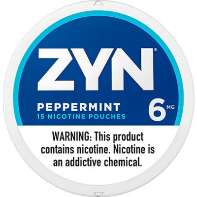 Zyn Nicotine Pouches - Peppermint - 6mg