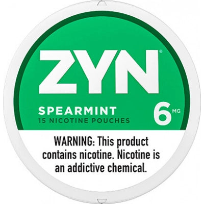 Zyn Nicotine Pouches - Spearmint - 6mg