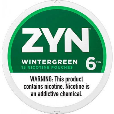 Zyn Nicotine Pouches - Wintergreen - 6mg