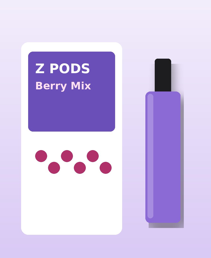 Z Pods Berry Mix