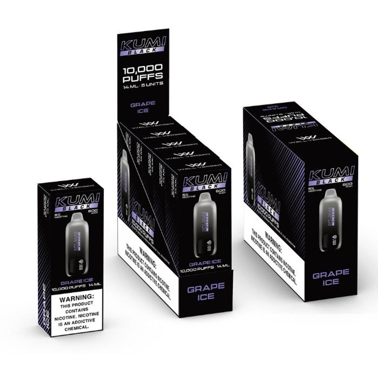 KUMI Black Vape - Image 2