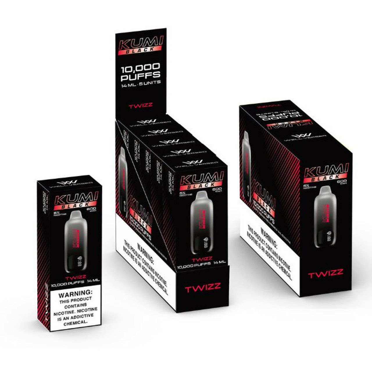 KUMI Black Vape - Image 3