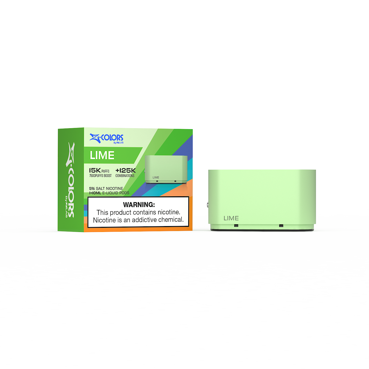 Z colors - Lime (Zero Nicotine)